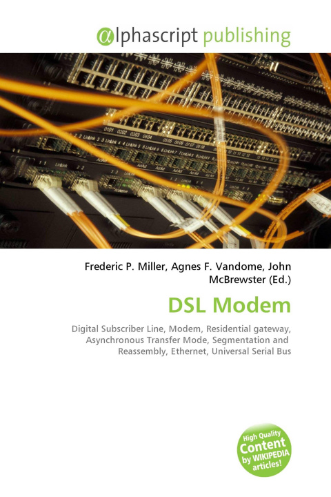 Kniha DSL Modem Agnes F. Vandome
