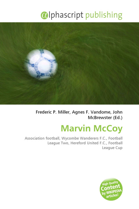 Knjiga Marvin McCoy Agnes F. Vandome