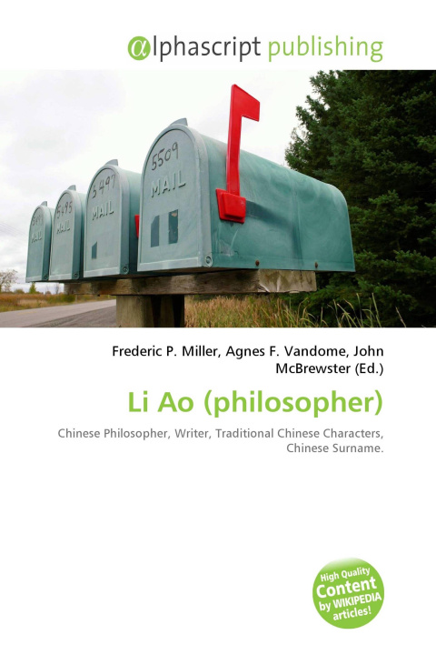 Kniha Li Ao (philosopher) Agnes F. Vandome