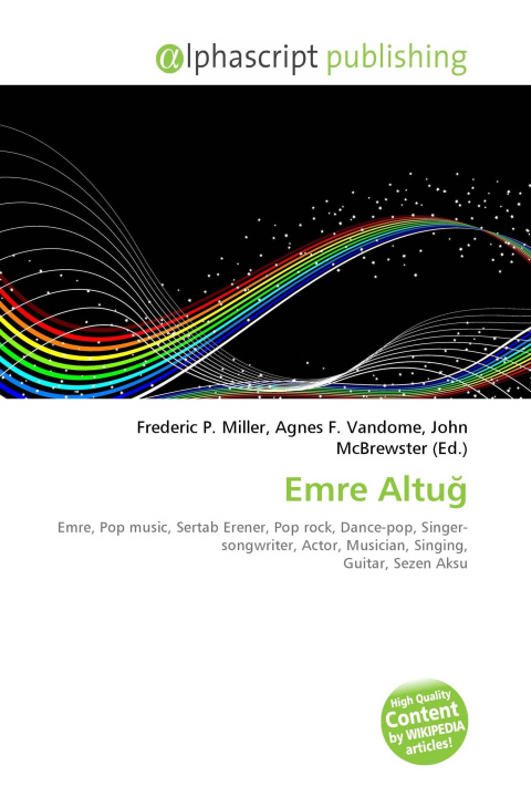 Kniha Emre Altu¿ Agnes F. Vandome