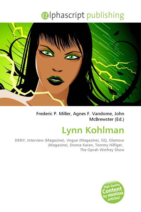 Knjiga Lynn Kohlman Agnes F. Vandome