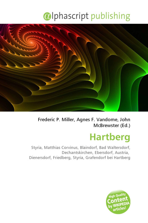 Kniha Hartberg Agnes F. Vandome