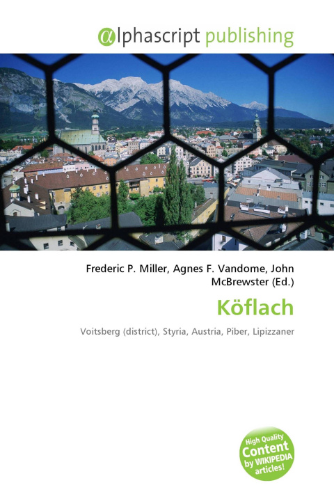 Kniha Köflach Agnes F. Vandome