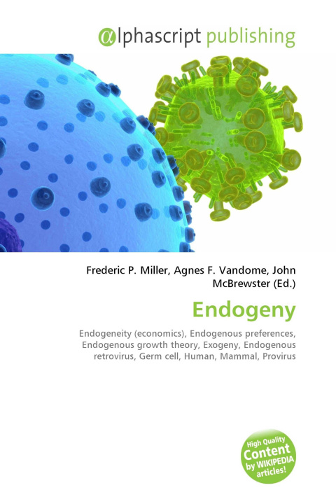 Book Endogeny Agnes F. Vandome