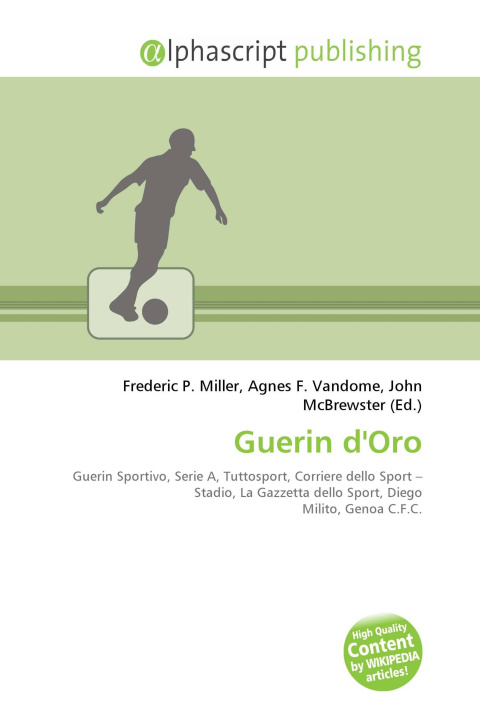 Книга Guerin d'Oro Agnes F. Vandome