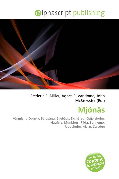 Kniha Mjönäs Agnes F. Vandome