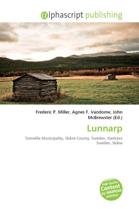 Kniha Lunnarp Agnes F. Vandome