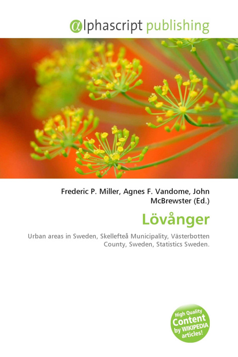 Kniha Lövånger Agnes F. Vandome