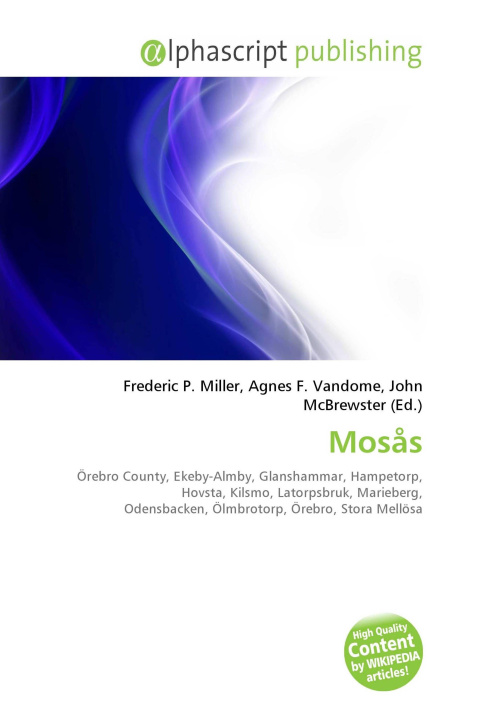 Kniha Mosås Agnes F. Vandome
