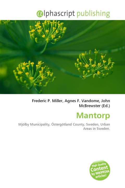 Knjiga Mantorp Agnes F. Vandome