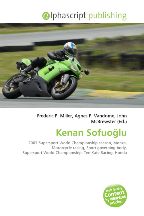 Knjiga Kenan Sofuo¿lu Agnes F. Vandome