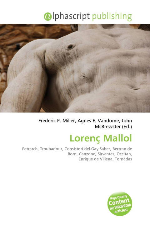 Book Lorenç Mallol Agnes F. Vandome