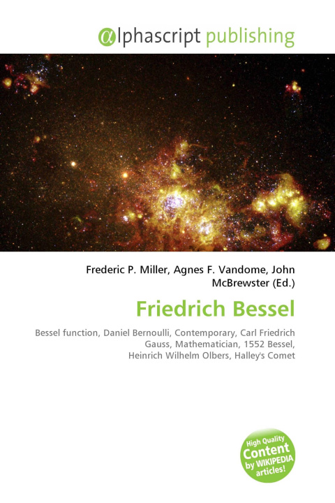 Knjiga Friedrich Bessel Agnes F. Vandome