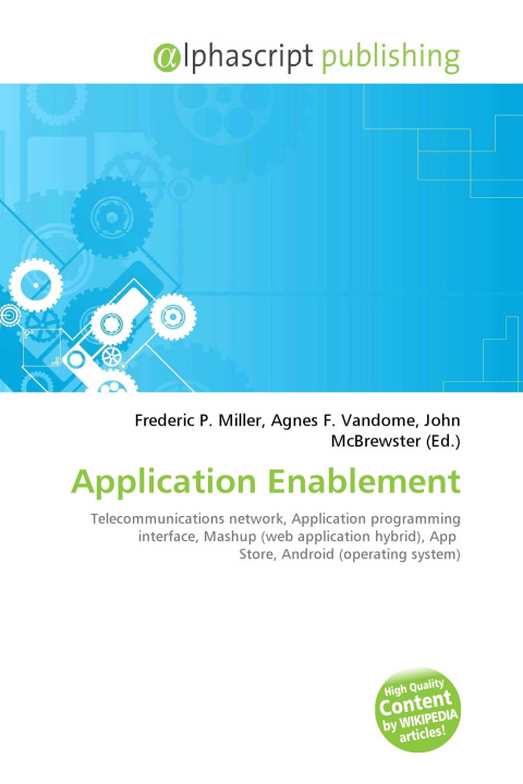 Knjiga Application Enablement Agnes F. Vandome