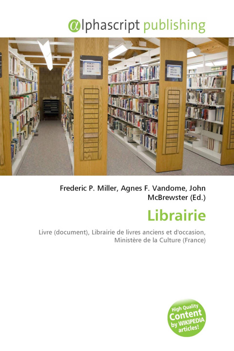 Kniha Librairie Agnes F. Vandome