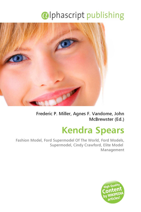 Kniha Kendra Spears Agnes F. Vandome