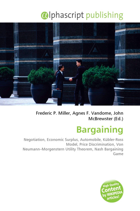 Kniha Bargaining Agnes F. Vandome