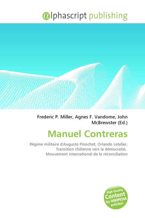 Book Manuel Contreras Agnes F. Vandome