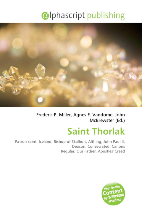 Knjiga Saint Thorlak Agnes F. Vandome