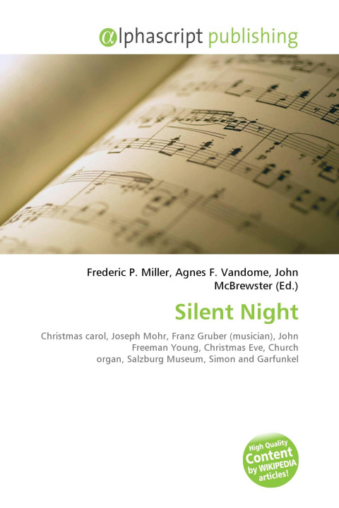 Kniha Silent Night Agnes F. Vandome