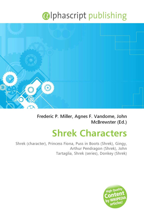 Knjiga Shrek Characters Agnes F. Vandome
