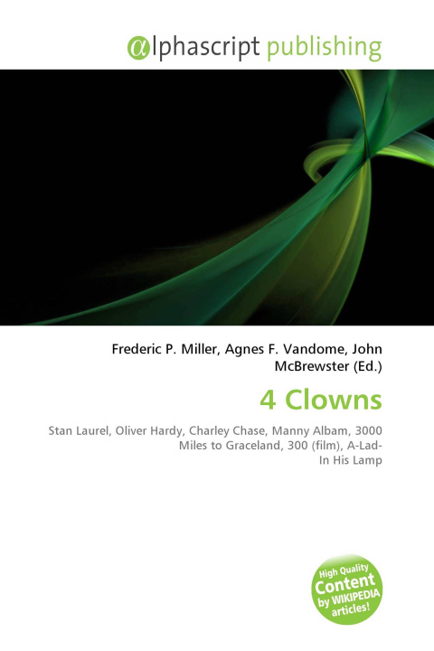 Kniha 4 Clowns Agnes F. Vandome