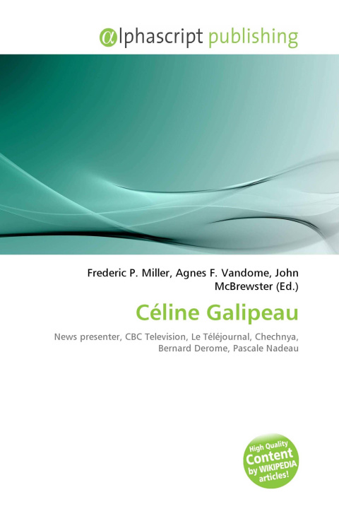 Kniha Céline Galipeau Agnes F. Vandome