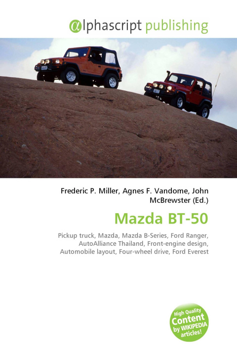 Kniha Mazda BT-50 Agnes F. Vandome
