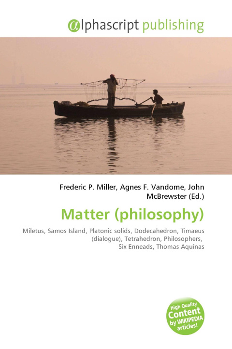Book Matter (philosophy) Agnes F. Vandome