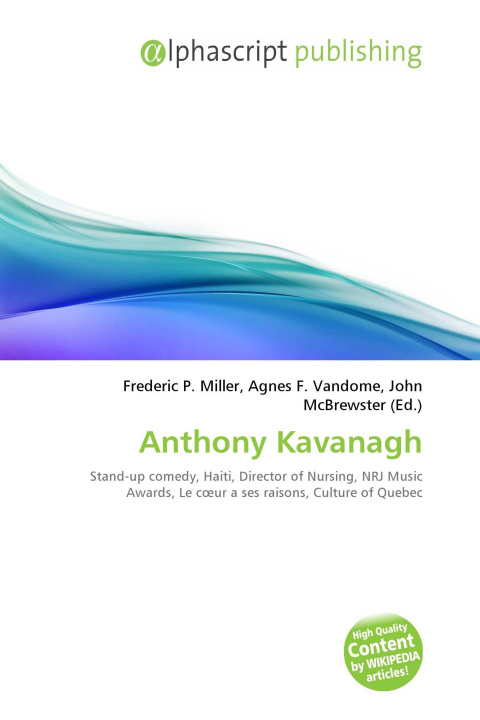 Kniha Anthony Kavanagh Agnes F. Vandome