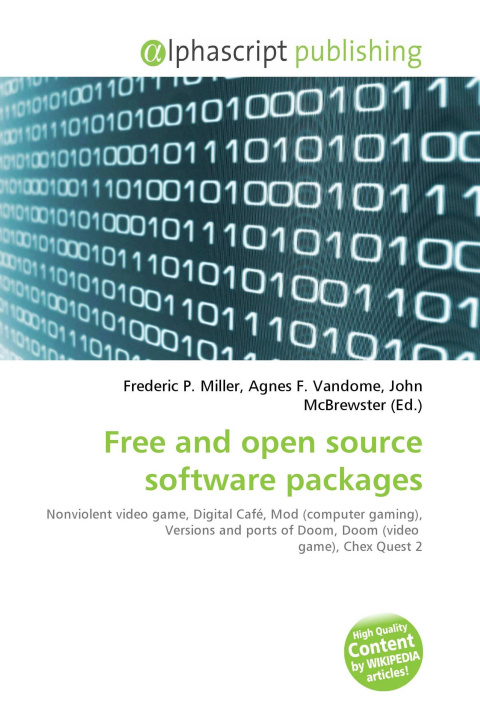 Kniha Free and open source software packages Agnes F. Vandome