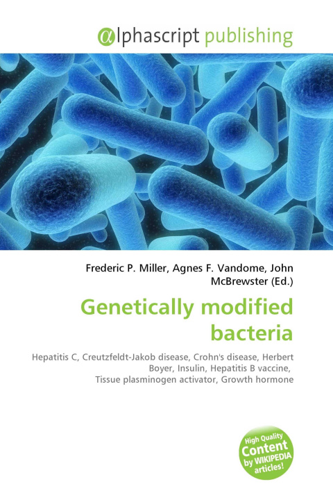 Kniha Genetically modified bacteria Agnes F. Vandome