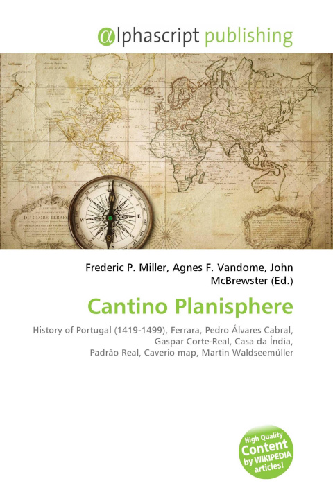 Knjiga Cantino Planisphere Agnes F. Vandome