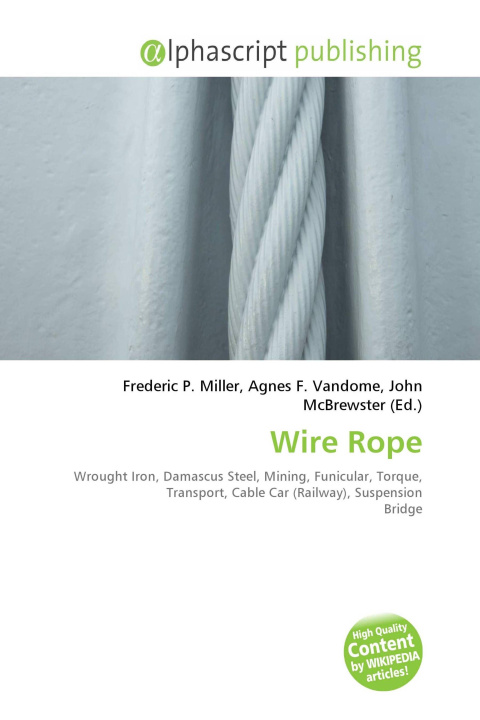 Kniha Wire Rope Agnes F. Vandome