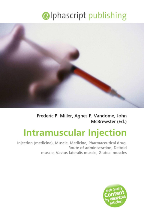 Kniha Intramuscular Injection Agnes F. Vandome