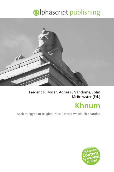 Kniha Khnum Agnes F. Vandome
