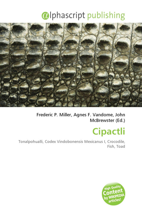 Kniha Cipactli Agnes F. Vandome
