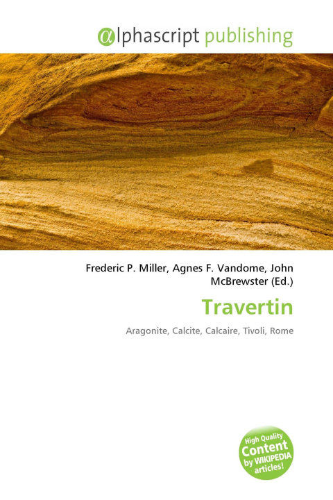Book Travertin Agnes F. Vandome
