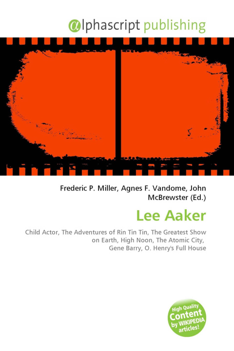 Kniha Lee Aaker Agnes F. Vandome