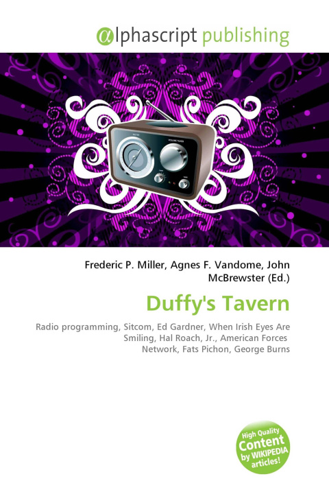 Kniha Duffy's Tavern Agnes F. Vandome