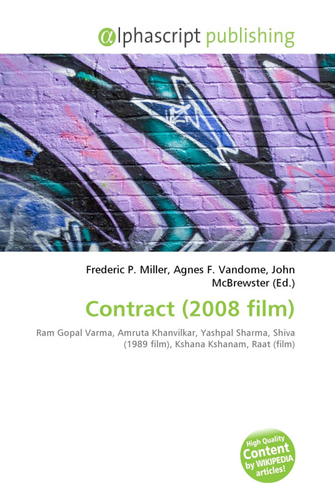 Kniha Contract (2008 film) Agnes F. Vandome
