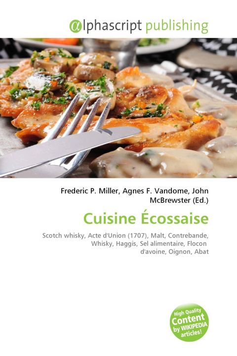 Kniha Cuisine Écossaise Agnes F. Vandome