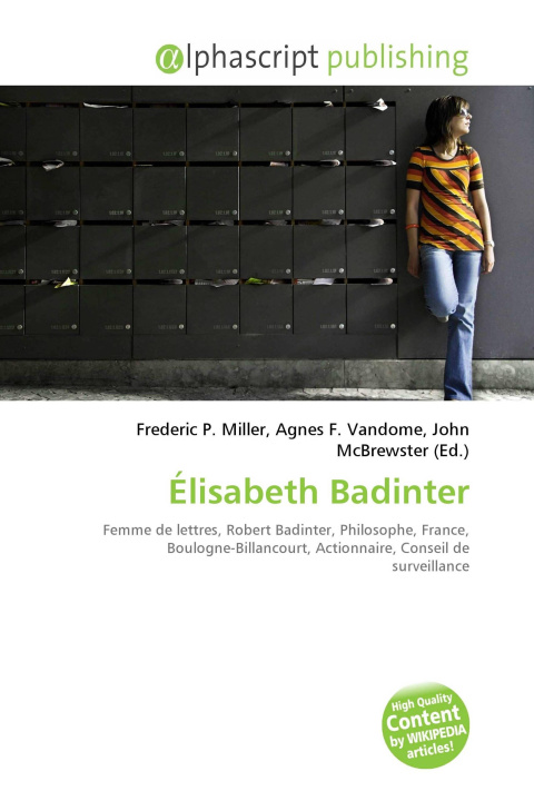Kniha Élisabeth Badinter Agnes F. Vandome