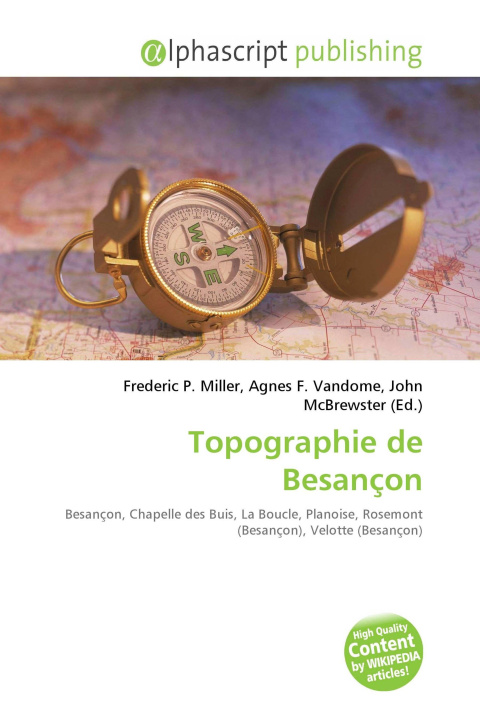 Knjiga Topographie de Besançon Agnes F. Vandome