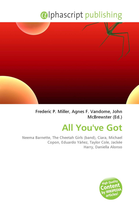 Book All You've Got Agnes F. Vandome