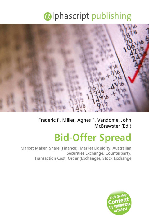 Kniha Bid-Offer Spread Agnes F. Vandome