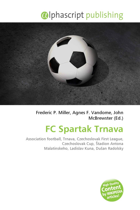 Book FC Spartak Trnava Agnes F. Vandome