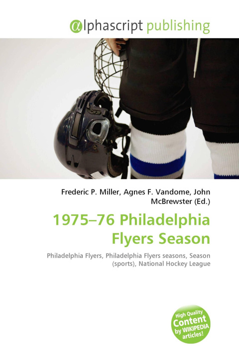 Kniha 1975-76 Philadelphia Flyers Season Agnes F. Vandome