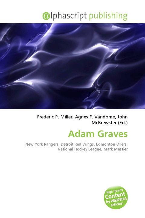 Knjiga Adam Graves Agnes F. Vandome