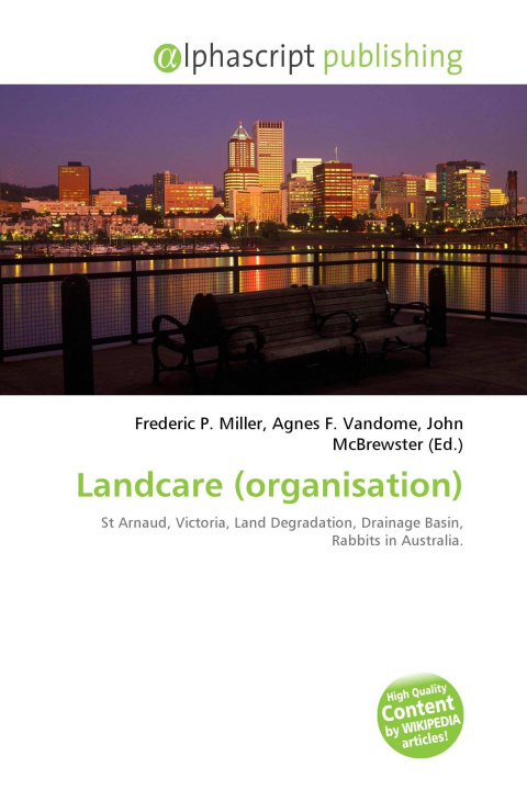 Kniha Landcare (organisation) Agnes F. Vandome